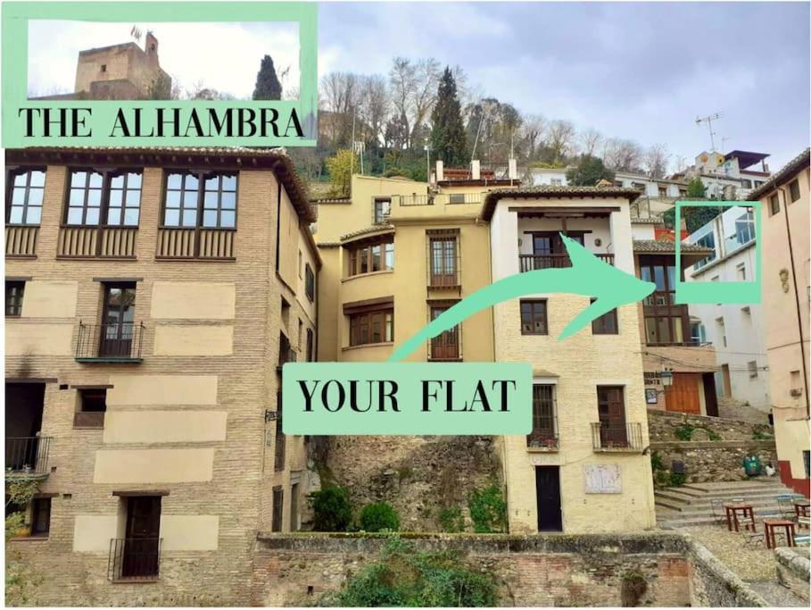 Appartamento Spacious Loft / Literally At The Foot Of Alhambra Granada Esterno foto